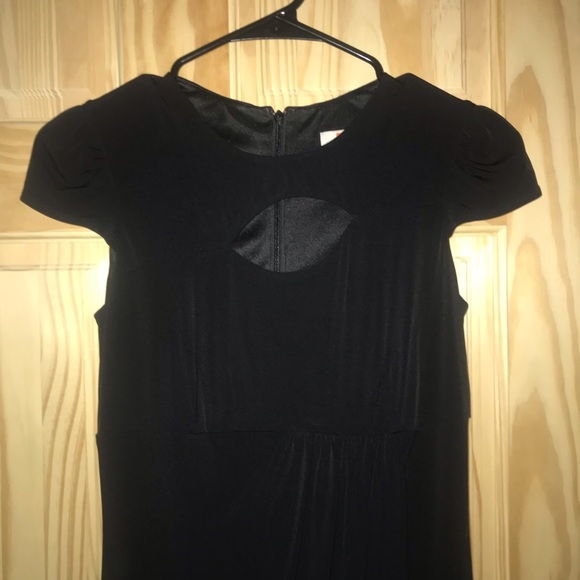 Laundry by design black cut out keyhole LBD minimalist dress size 2 - Picture 3 of 3